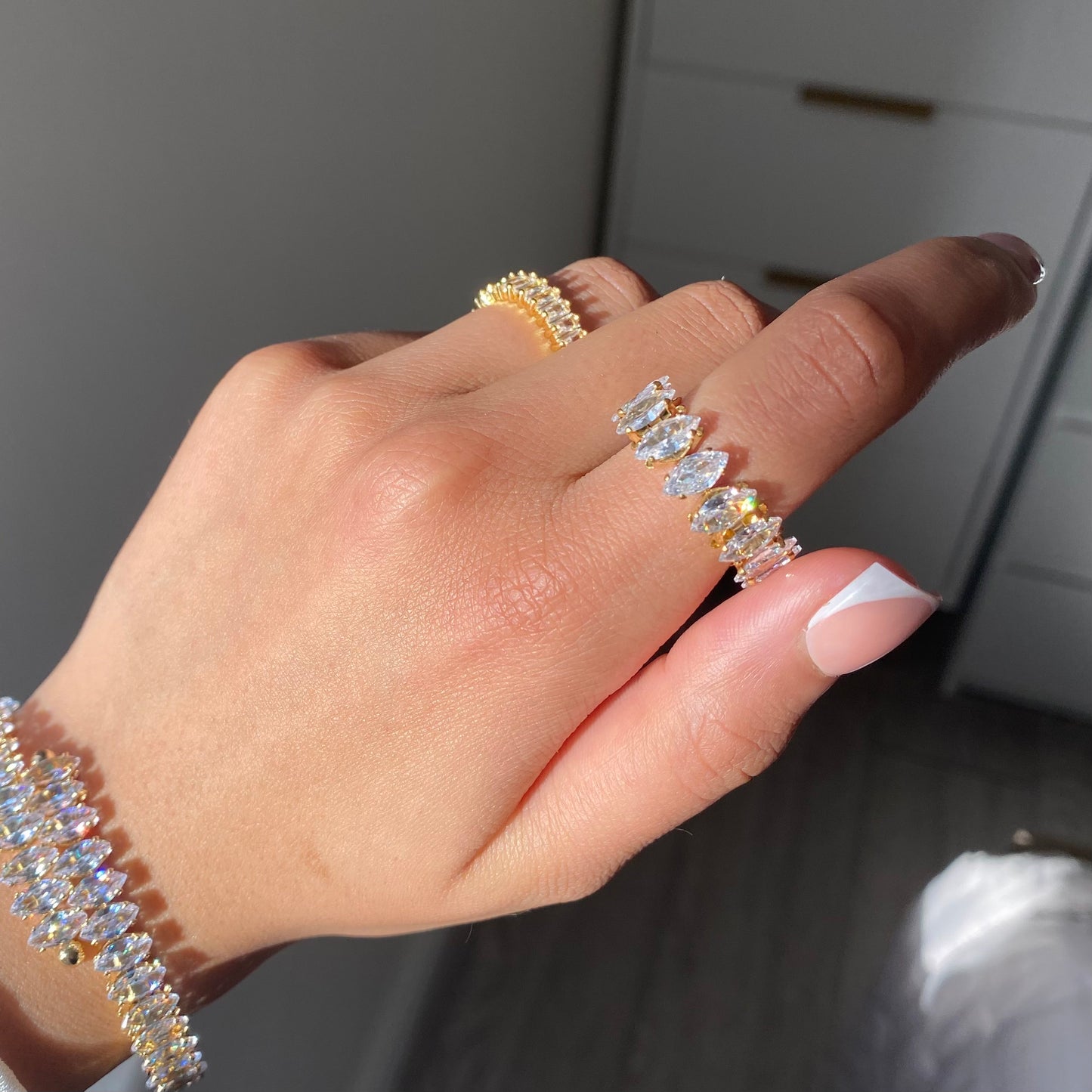 Crystal Wrap Ring